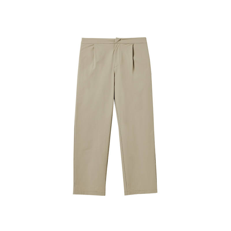 New Balance New Balance Casual Pants Men's 5TD39101 BEI Thin Straight Fit Pants