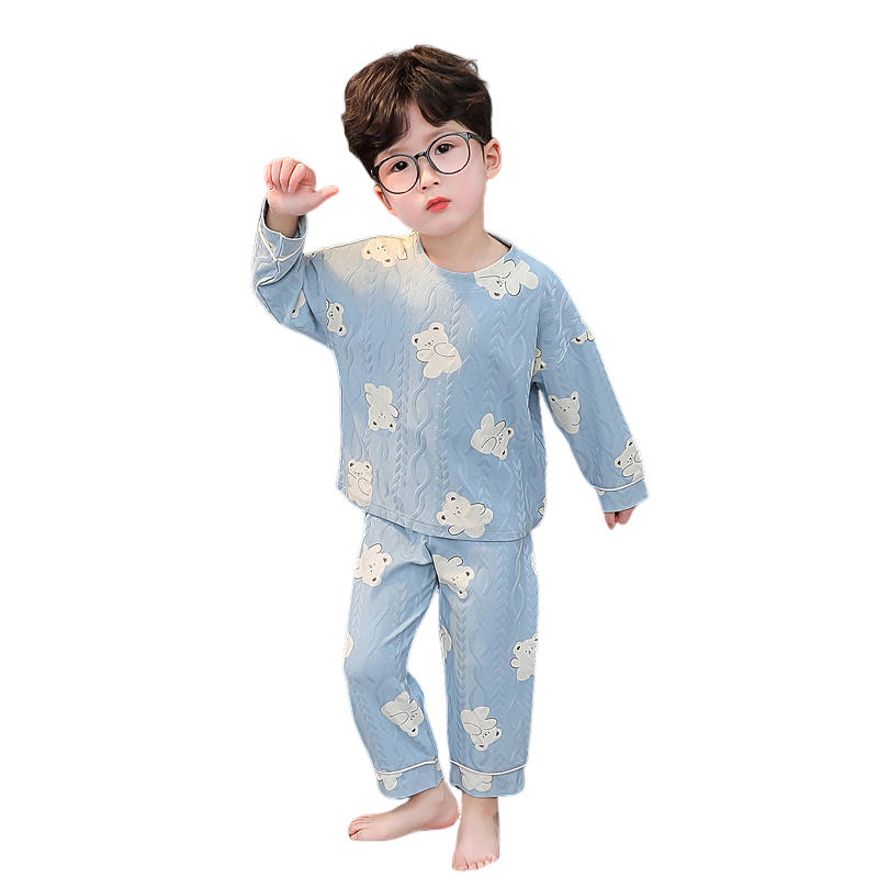 Lanza Loungewear Set Spring Fall Blue Children Aged 3 7 Years Old