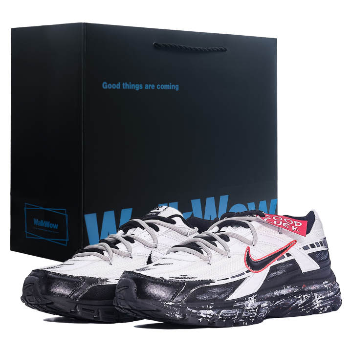 Nike Nike Initiator Running Shoes Unisex Low Top White/Black/Red