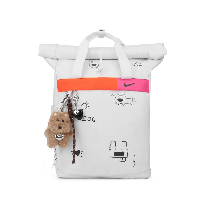 Nike Nike Polyester Wang Star Backpack Regular Unisex Light Silver Gray