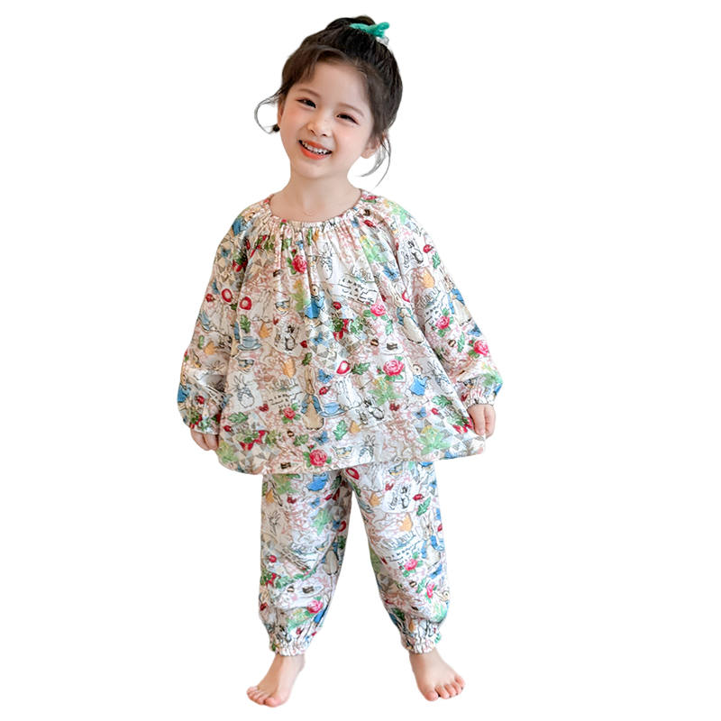Lanza Lanza Loungewear Set Spring Fall Multicolor Children Aged 3 7 Years Old
