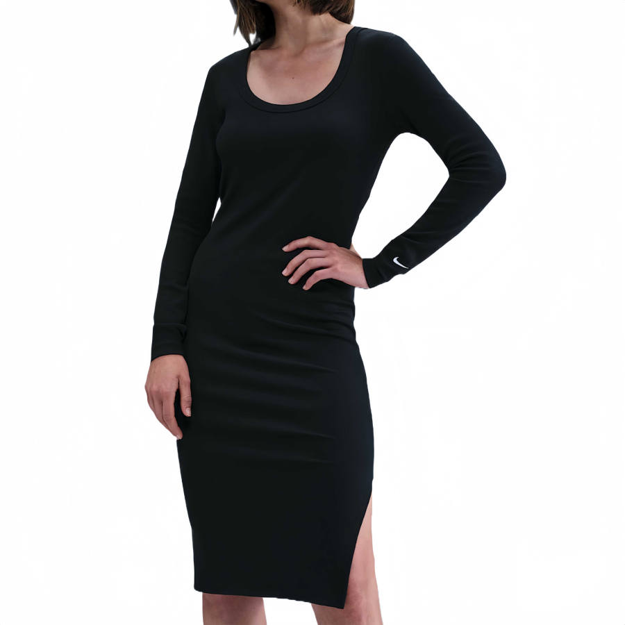 Nike Nike Sportswear Chill Knit Women's Tight Long-Sleeve Midi Mini-Rib Dress