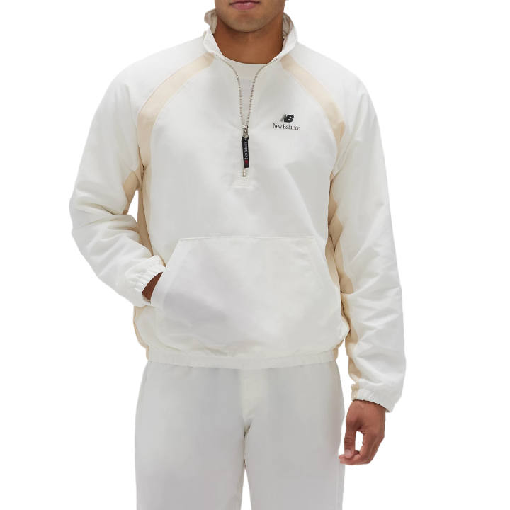 New Balance New Balance Jackets Men's White Stand Collar Moderate
