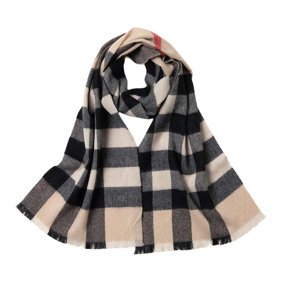 Hodo Red Bean Wool Knit Scarves Unisex