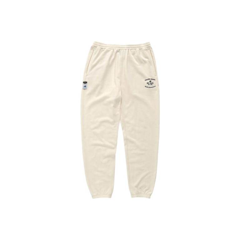 New Balance New Balance UQJ Knitted Sweatpants Men's Beige Moderate Cuffed Pants