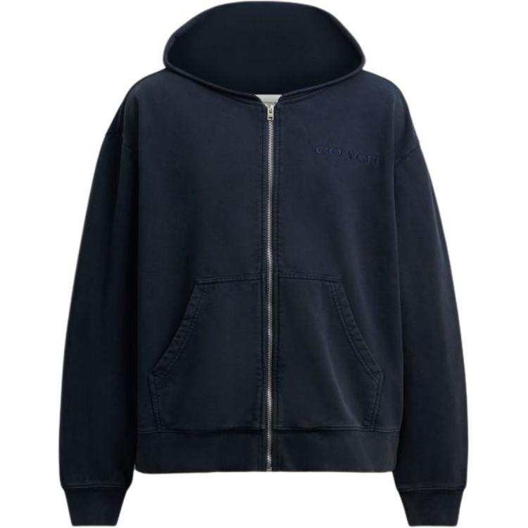 COACH Sweatshirts Men's Navy Hooded Moderate Other