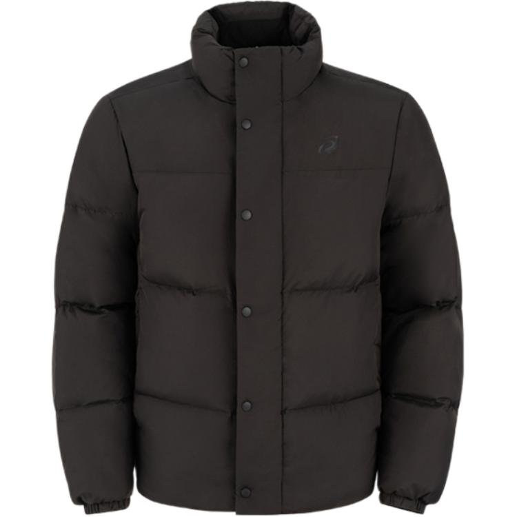 ASICS ASICS Down Jackets Men's Black 001 Stand Collar Thickened Down Jacket
