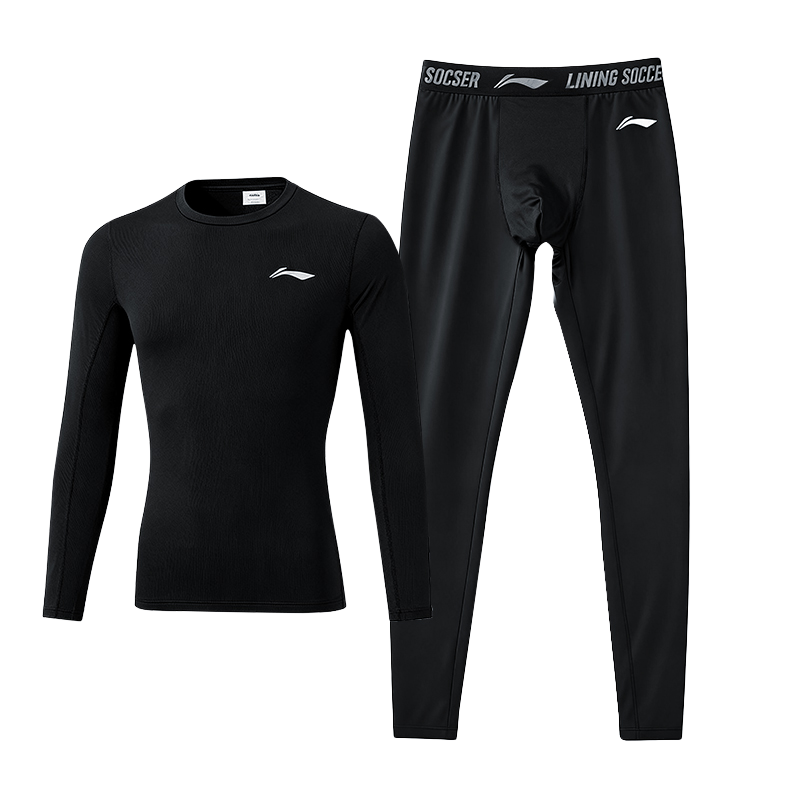 Li-Ning Li Ning Fitness Sets Men's Crew Neck Moderate