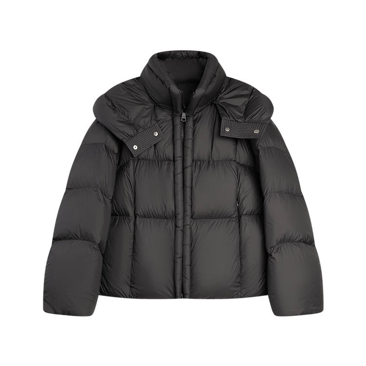 ELLE ELLE Down Jackets Women's Hooded Thickened Puffer Jacket