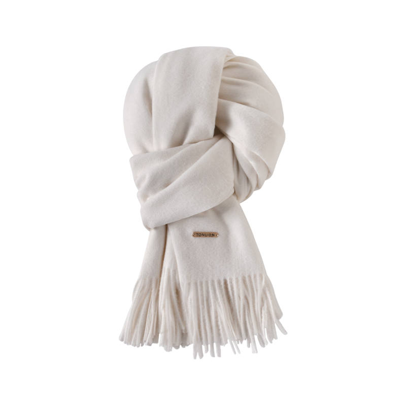 Tonlion Polyester Knit Scarves Unisex
