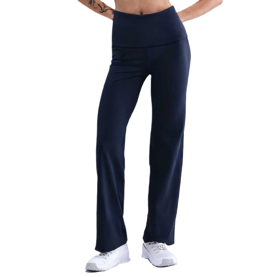 Nike Nike Yoga Pants Women's Midnight Marine Blue/White Moderate
