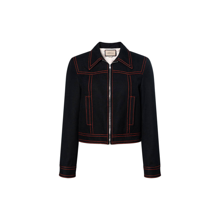 GUCCI GUCCI Hollywood Babylon Jacket Black