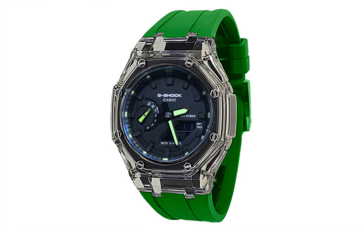 CASIO CASIO Men Liquid Crystal/Analog Dual Display Series Black Watch