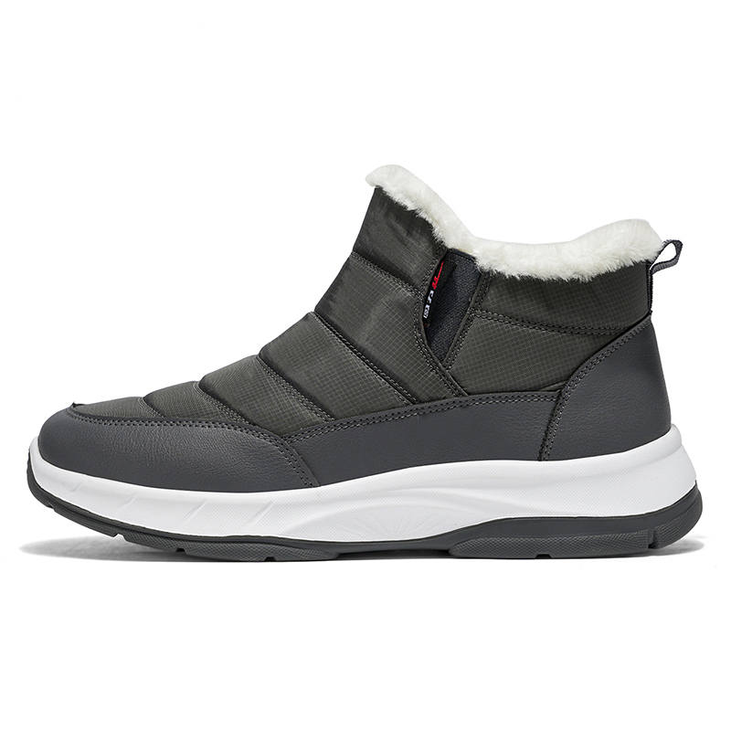 Warrior Fashionable And Versatile, Fleece Lined Abrasion Resistant Thermal High top Insulated Shoes Men's