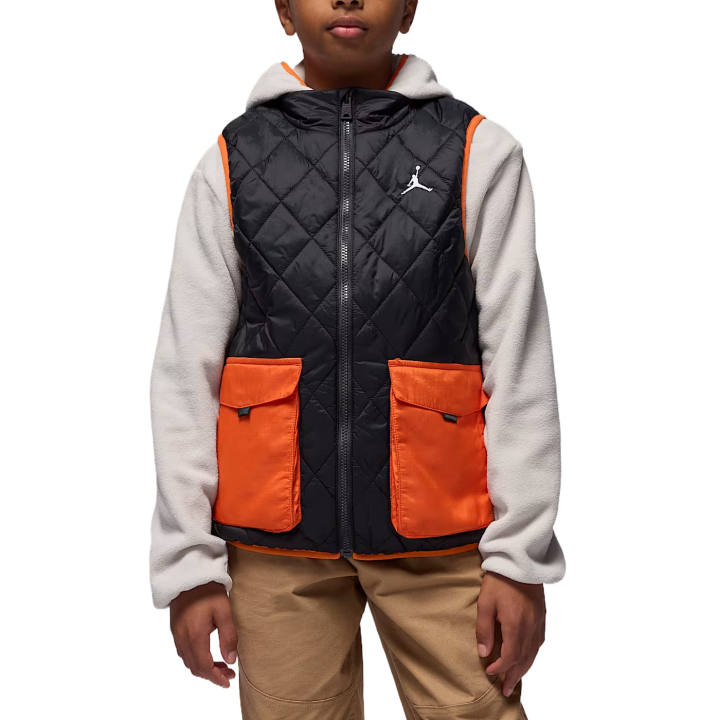 Jordan Jordan Kids Vests Stand Collar Moderate
