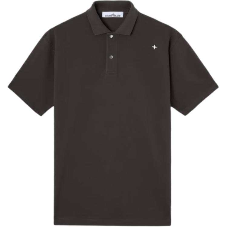 Stone Island organic cotton polo shirt