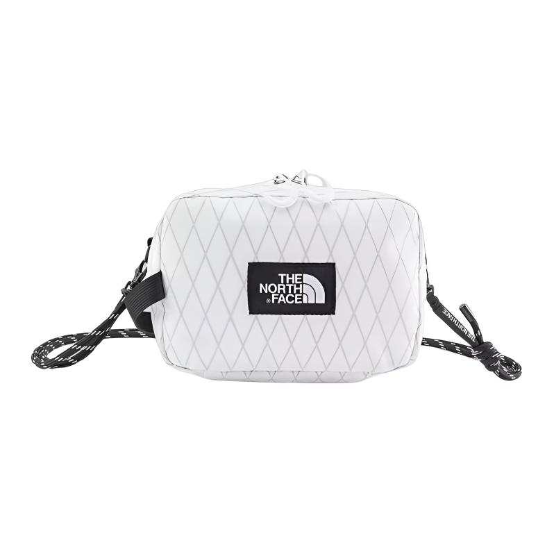 THE NORTH FACE 2.8L Mountaineering Bag Crossbody Bag Outdoor Bag Composite Technology Material Snow Peak White Unisex
