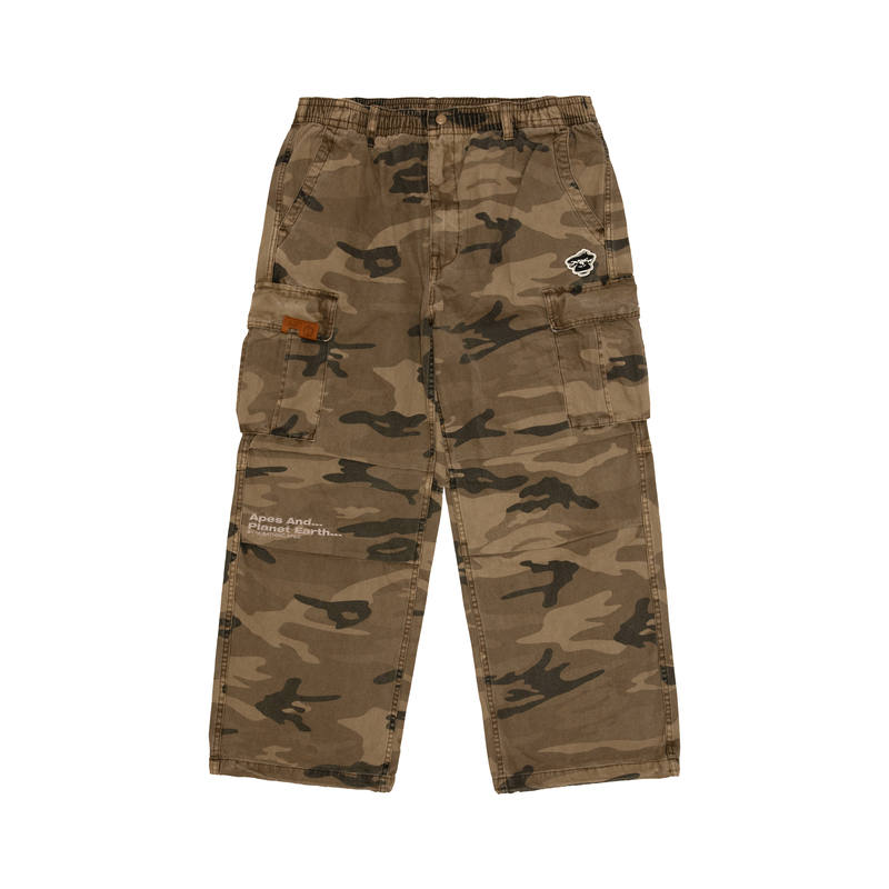 Aape Aape camouflage-pattern trousers
