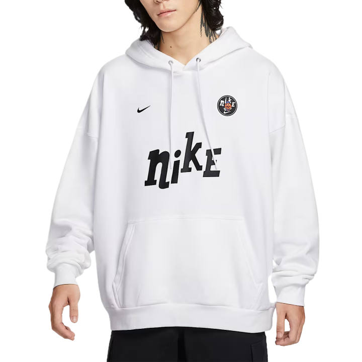 Nike Nike Club Sweatshirts Men's White Hooded Moderate