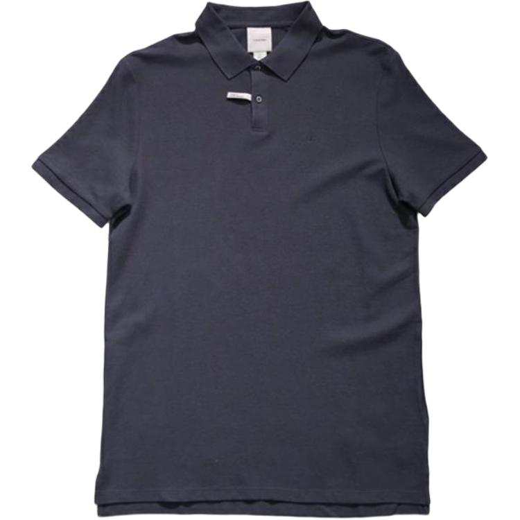 CALVIN KLEIN Polo Shirt Men's Ebony