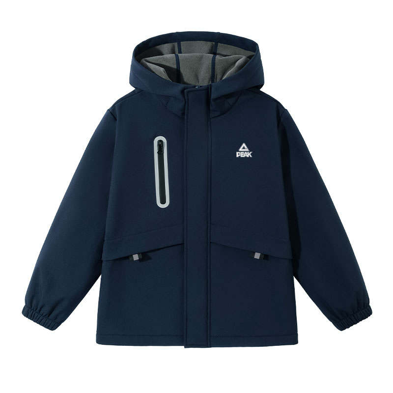 PEAK PEAK Kids' Softshell Jackets Hooded Moderate