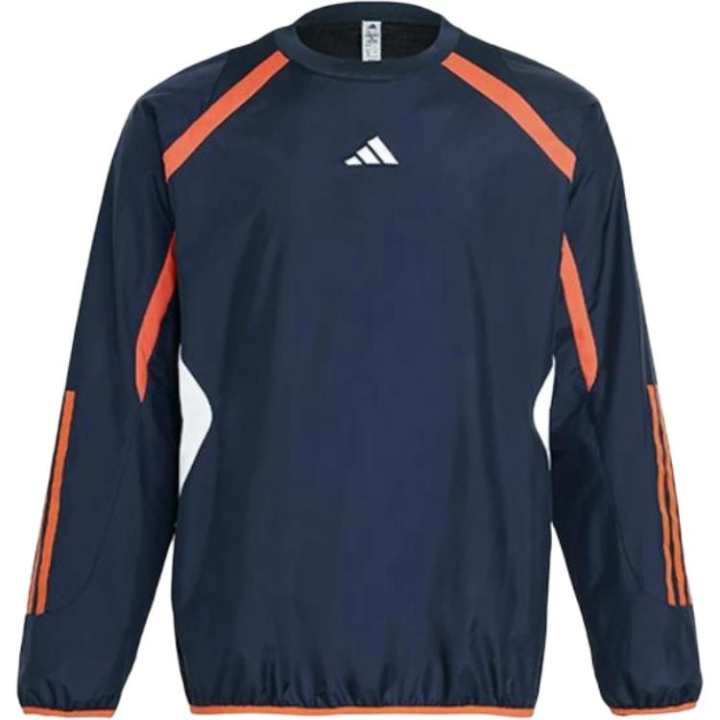 Adidas Adidas Sweatshirts Men's Navy Crew Neck Moderate