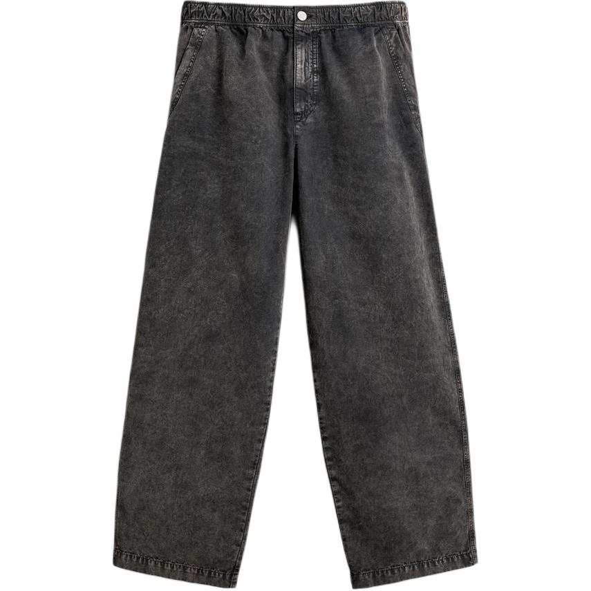ZARA Casual Pants Men's Dark Gray Moderate Straight Fit Pants