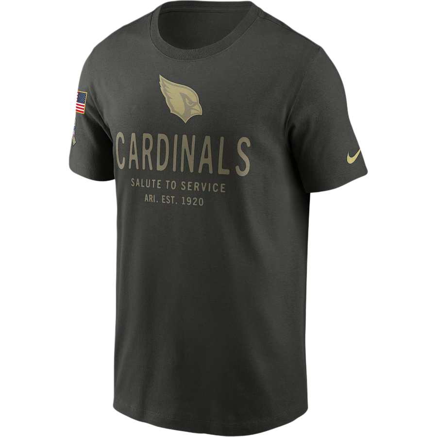Nike Nike Arizona Cardinals Salute to Service Sideline Primary Edge Men's Nike Dri-FIT Nfl T-Shirt