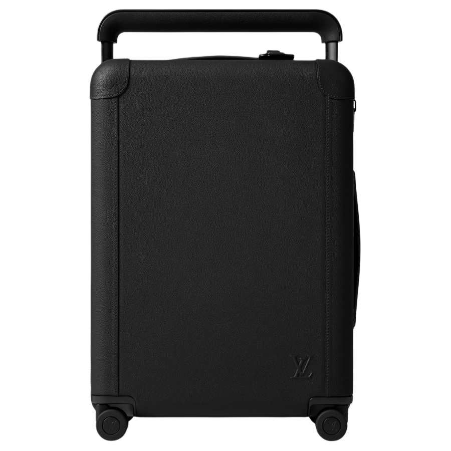 LOUIS VUITTON HorizonAerogram Cow Leather Trolley Bag 22 Inch Men's Black