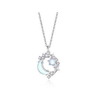 YINCHIE Clear Quartz Necklaces Women's