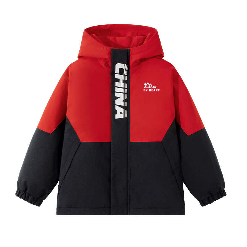 PEAK PEAK Kids Padded Jackets Hooded Non Detachable