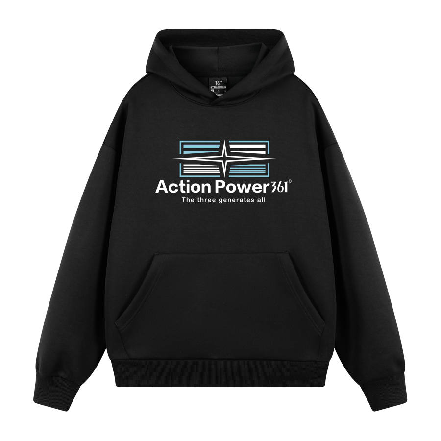 361° 361° Hooded Pullover Sweatshirt Unisex