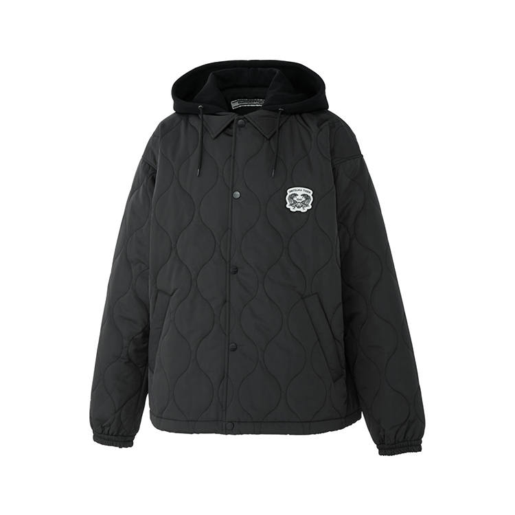 Onitsuka Tiger Onitsuka Tiger Puffer Jacket Unisex Black