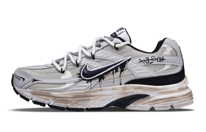 Nike Nike Initiator Cushioning Abrasion Resistant Cushioning, Wear Resistant Low top Running Shoes Men's Gray White