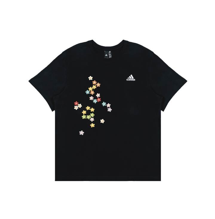 Adidas Adidas T Shirts Unisex Black Crew Neck Moderate Straight Fit