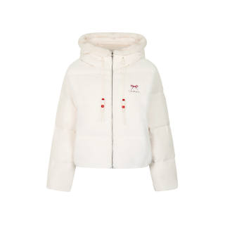 Umoumo Down Jackets Women's White Fleece Lined Other