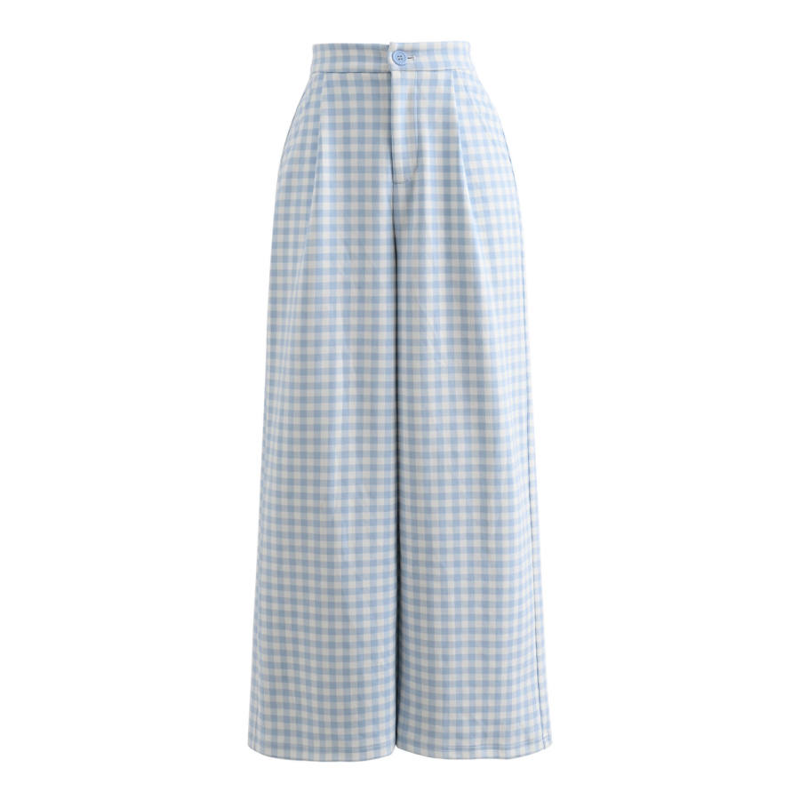 SNBL Casual Pants Women's Blue Moderate Straight Fit Pants