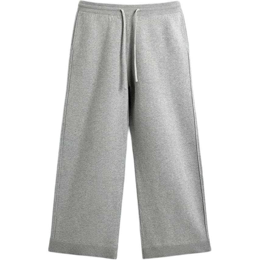ZARA Casual Pants Men's Zebra Print Gray Moderate Straight Fit Pants