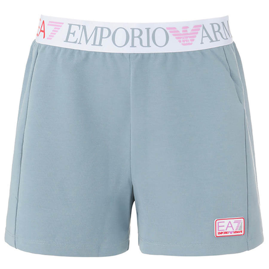 EMPORIO ARMANI FW24 Casual Shorts Women's Teal