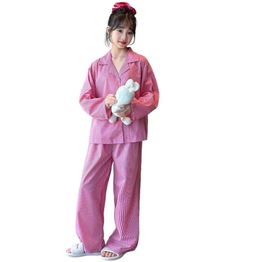 Lanza Loungewear Set Spring Fall Fuchsia Teenagers
