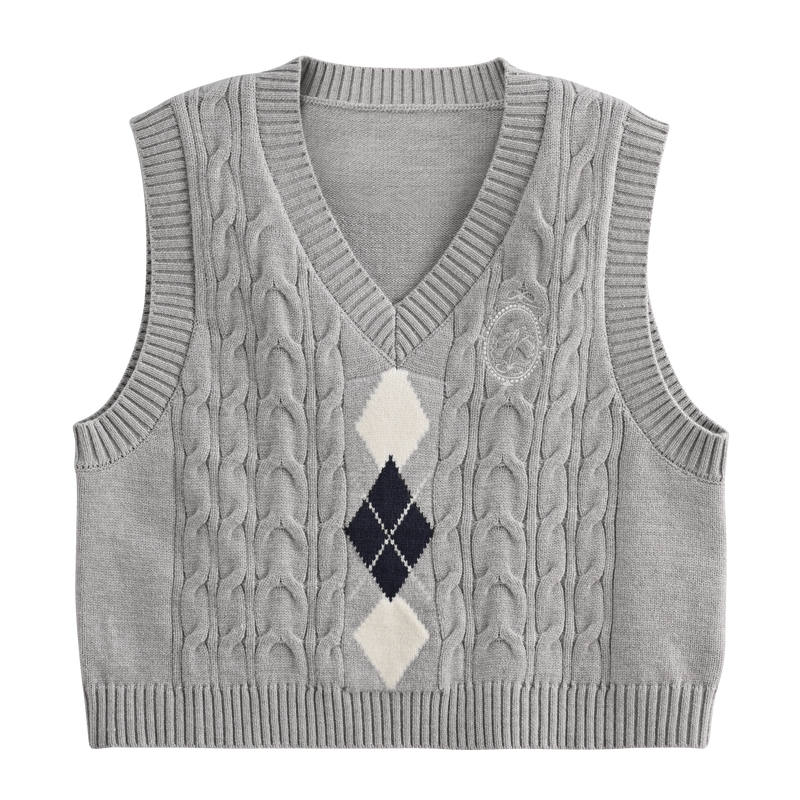 SNBL Knitwear Women's Gray V Neck Moderate