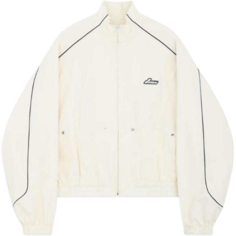 WE11DONE WE11DONE Jackets Men's Ivory Stand Collar Moderate Workwear