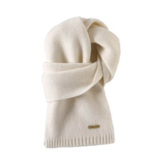 Tonlion 100% Sheep Wool Knit Scarves Unisex