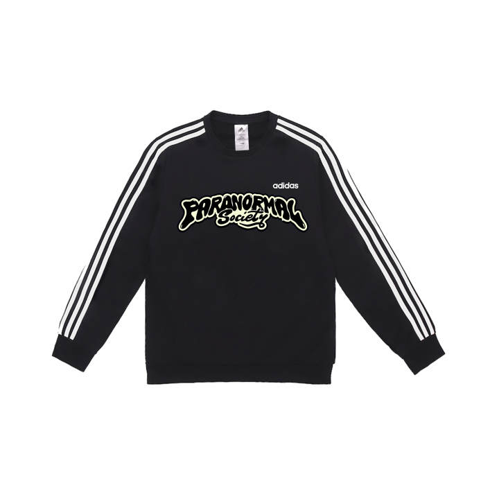 Adidas Adidas Sweatshirts Men's Black Crew Neck Moderate Regular