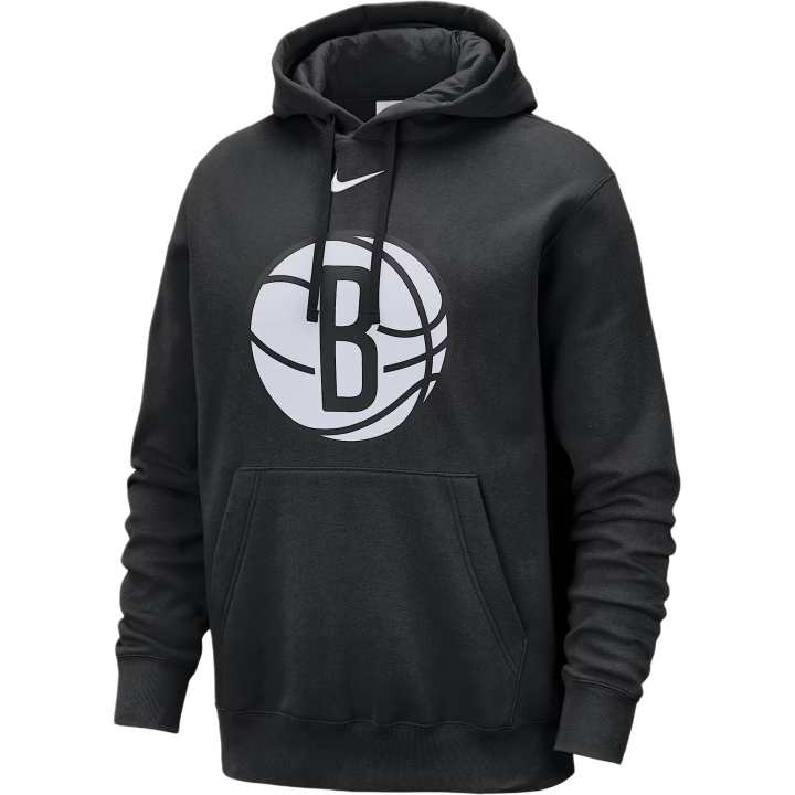 Nike Nike Brooklyn Nets Club Men's Nike Nba Pullover Hoodie