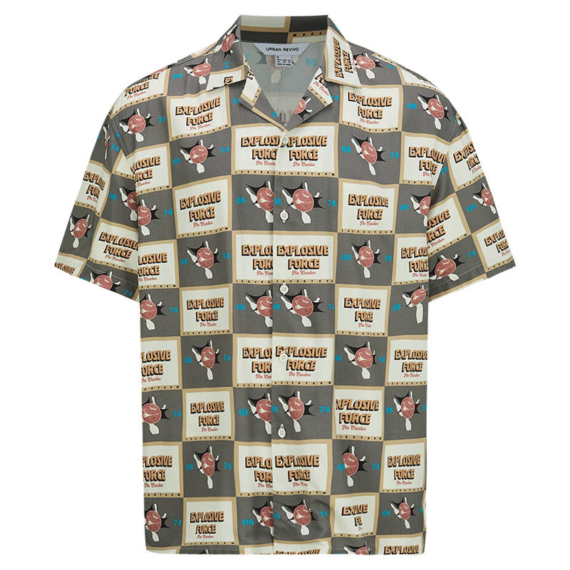 URBAN REVIVO Shirt Apparel Men's