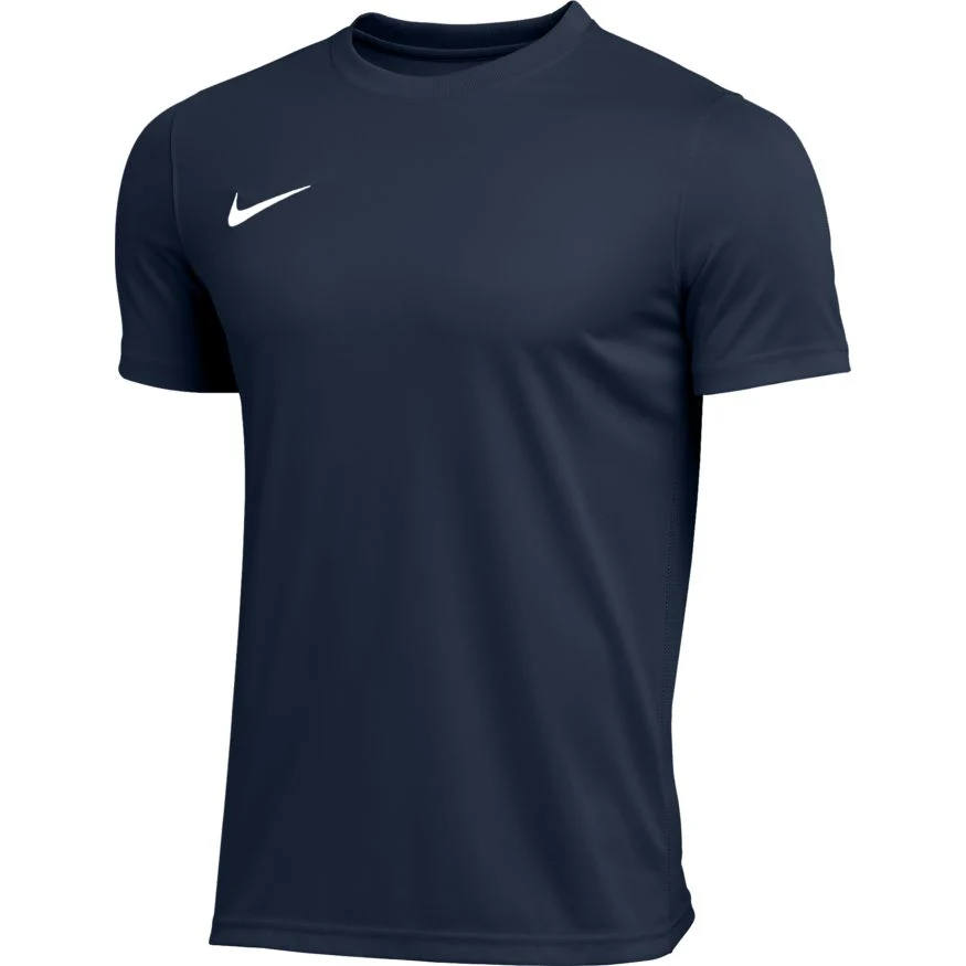 Nike Nike T Shirts Men's Marine Blue Crew Neck Moderate Straight Fit