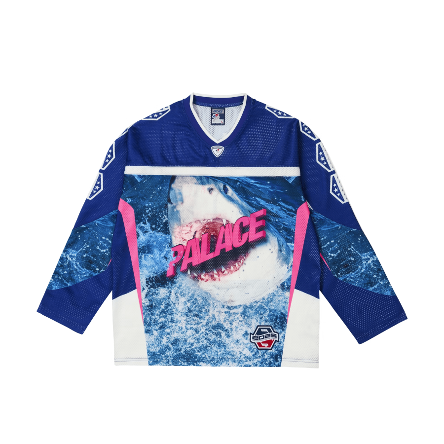 PALACE FW25 NO BITIN' HOCKEY JERSEY Hockey Sports Apparel Unisex