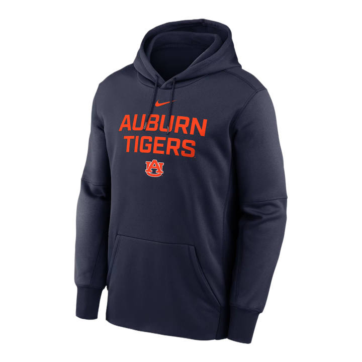 Nike Nike Auburn Team Stacked Men’s Nike Therma College Pullover Hoodie