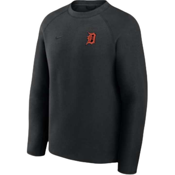 Nike Nike Detroit Tigers Tech Fleece Men's Nike Mlb Pullover Crew